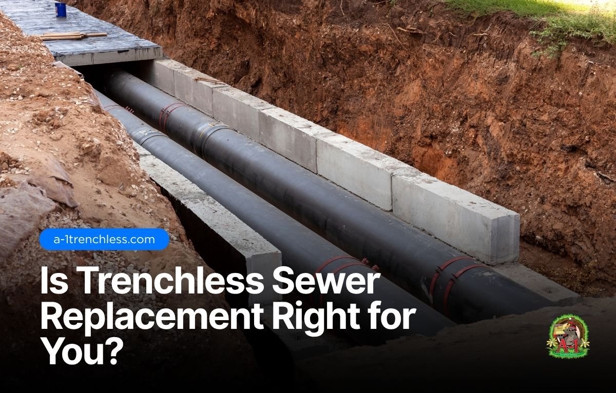 Is Trenchless Sewer Replacement Right for You