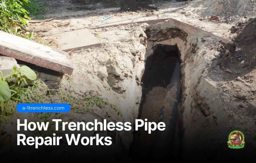 how trenchless repair works