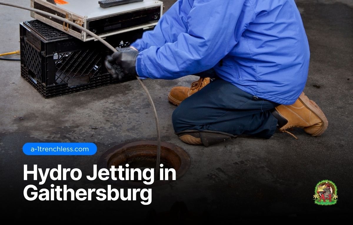 hydro jetting in Gaithersburg