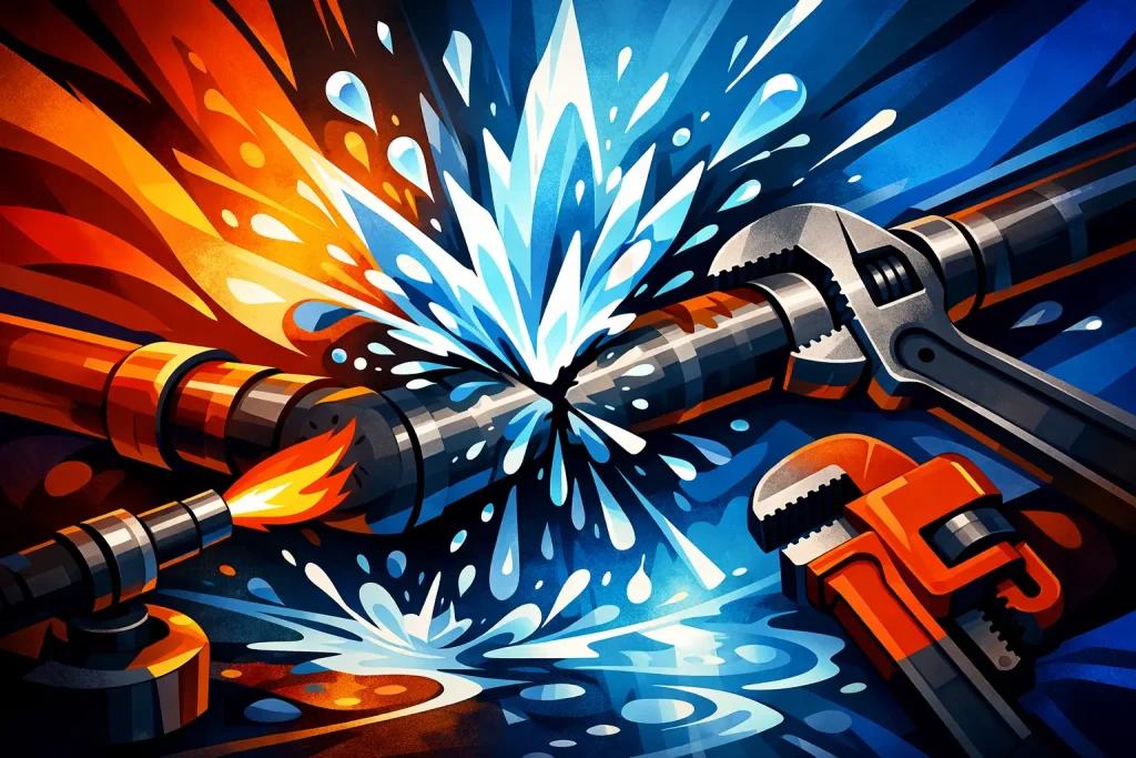Burst Water Line Repair: What to Do Fast